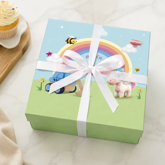 Caja Día del Niño para Colorear 20x20x7cm