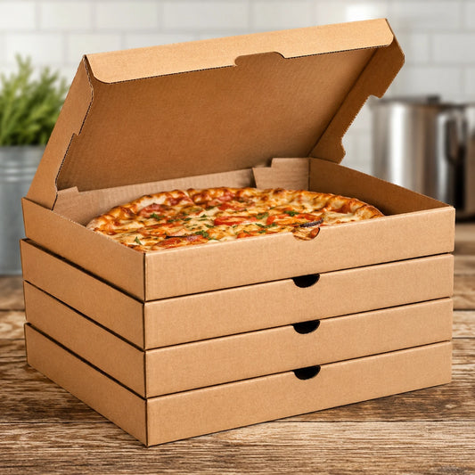 Caja de Pizza al por mayor (50 unidades).