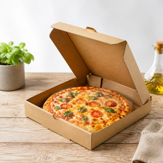 Caja Pizza Chica 25x25x4cm