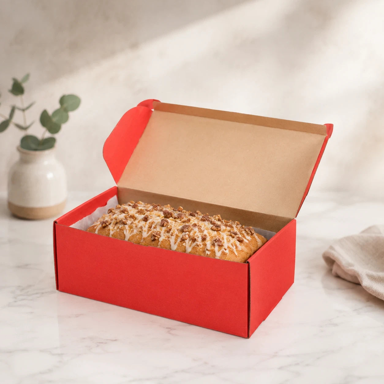 Caja ROJA 20x14x6 cm