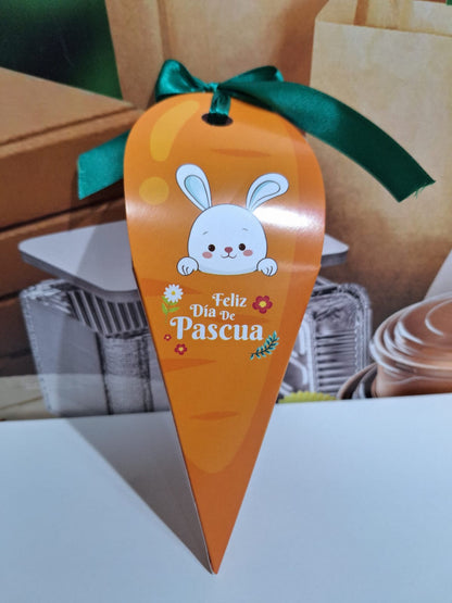 Caja Zanahoria Pascua de los Conejos