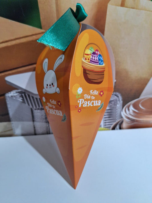 Caja Zanahoria Pascua de los Conejos