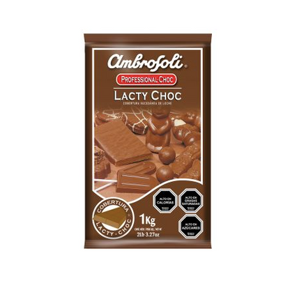 chocolate Barra Leche Ambrosoli 1 kg concepcion