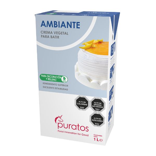 Crema Ambiante Puratos Decoracion Tortas