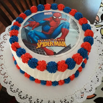 impresion de foto torta concepcion personalizado, desechables chiguayante