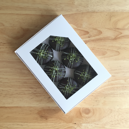 Caja Blanca para 6 Alfajores