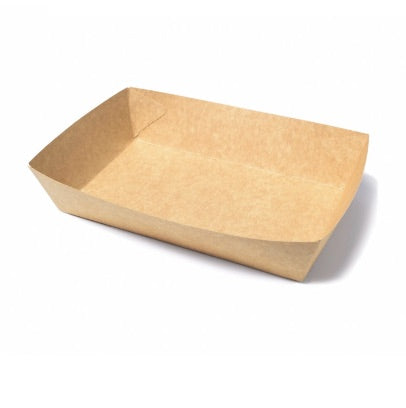 Bandejas Kraft tipo canoa Alta