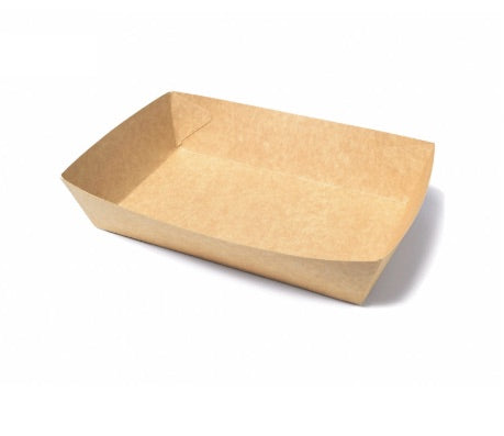 Bandejas Kraft tipo canoa Alta