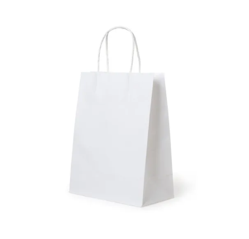 Bolsa de Papel Kraft Colores c/manilla cordel 22X10X30 cm