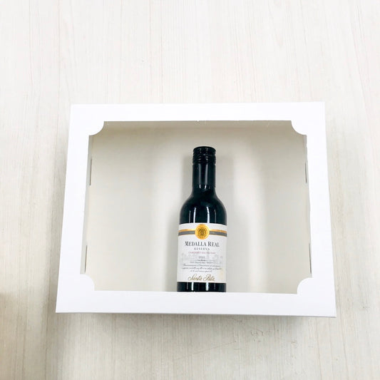 Caja Blanca con Ventana 25x20x7cm