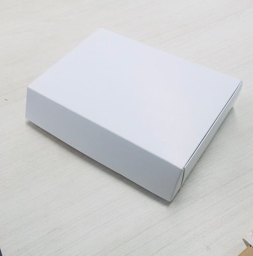 Caja rectangular Blanca 25x19x4