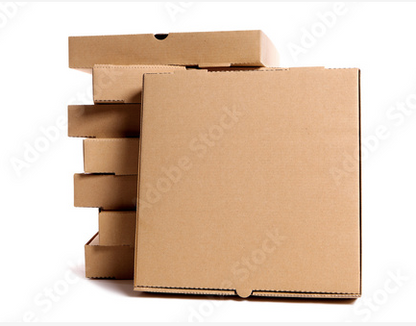 Caja de Pizza al por mayor (50 unidades).