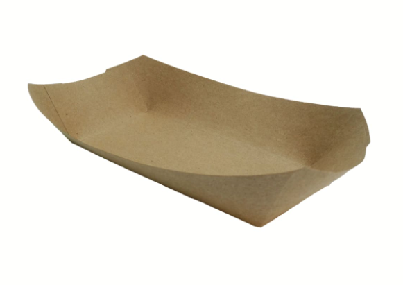 Bandejas Kraft tipo canoa