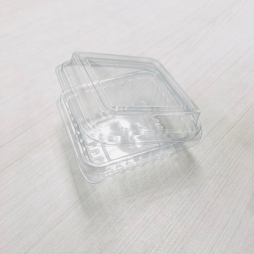Estuche cuadrado tapa bisagra 200ml