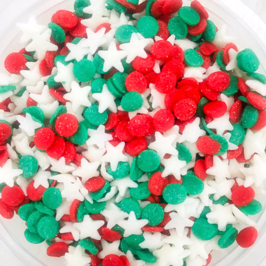 Mostacilla Estrellitas Navidad 100grs