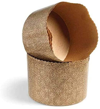 Molde Panettone 100 grs Set 10 unidades - Desechables Chiguayante