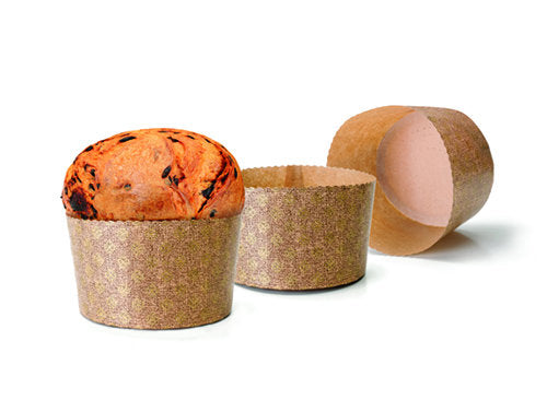 Molde Panettone 100 grs Set 10 unidades - Desechables Chiguayante