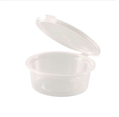 Pocillo con tapa bisagra 1 oz (50 un)