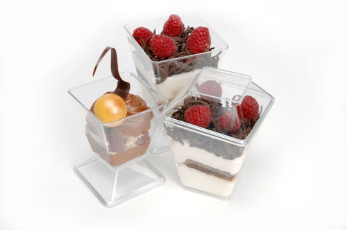 Vaso Acrilico Recto 110ml set 10 un