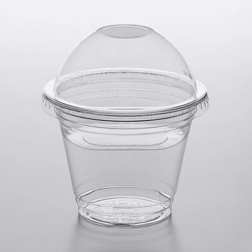 Vaso PET 9 oz c/ tapa domo
