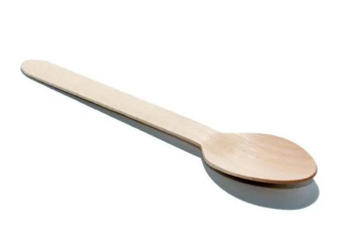 Cuchara de Madera Set 100 unidades - Desechables Chiguayante
