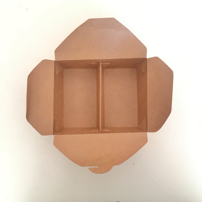 Caja Kraft con división 1000gr - Desechables Chiguayante