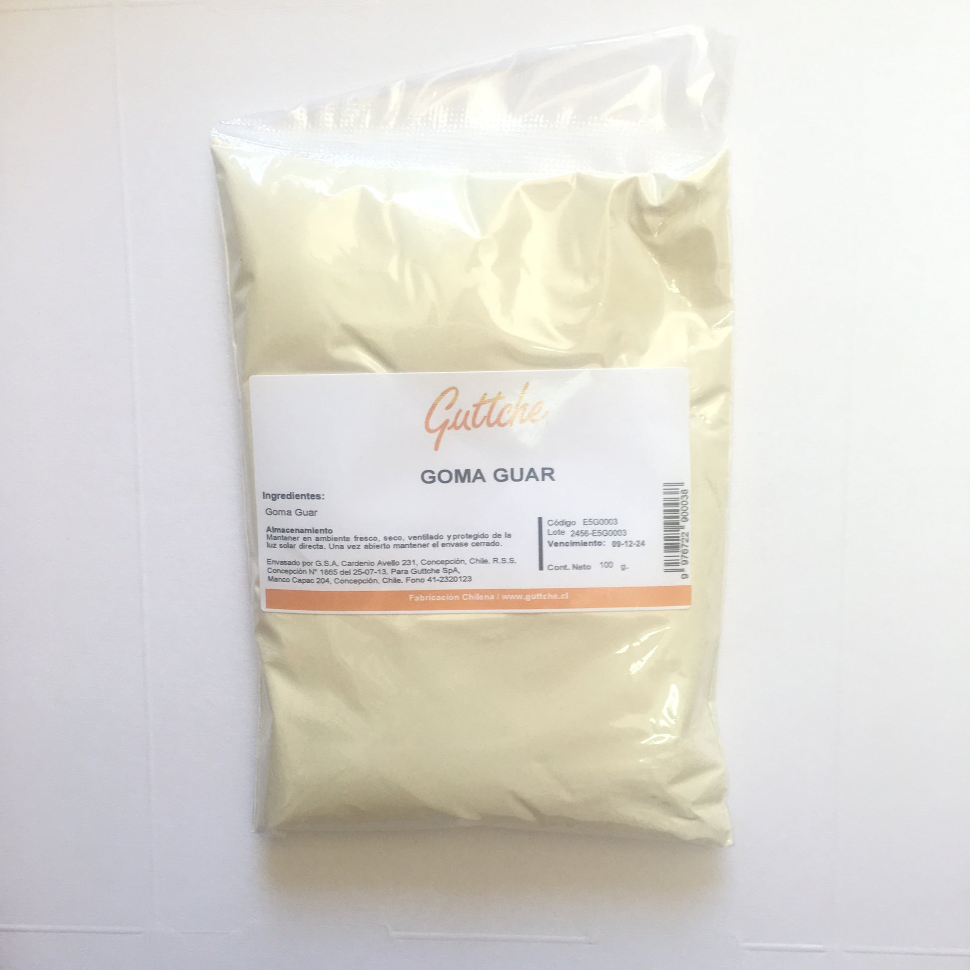 Goma Guar 100 grs - Desechables Chiguayante