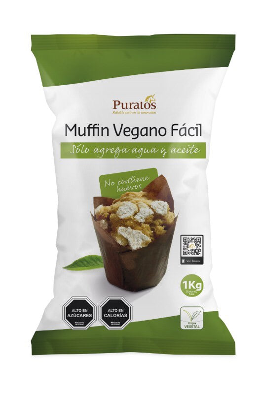 Premezcla Tegral Muffin Vegana Fácil 1 Kilo Puratos - Desechables Chiguayante
