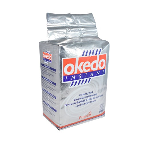 Levadura seca instantánea OKEDO 500grs Puratos - Desechables Chiguayante