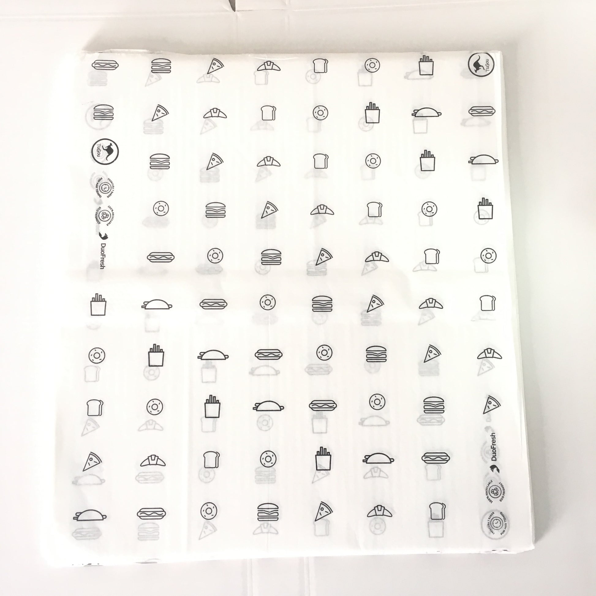 Papel Antigrasa Blanco 32x36 cm - Desechables Chiguayante