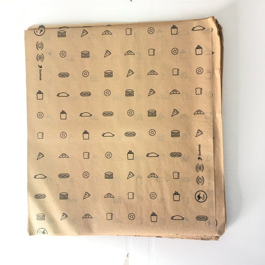 Papel Antigrasa Kraft 32x36 cm - Desechables Chiguayante