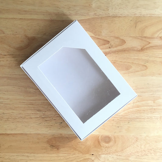 Caja Blanca c/Ventana - Desechables Chiguayante