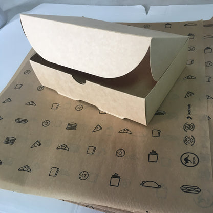 Papel Antigrasa Kraft 32x36 cm - Desechables Chiguayante