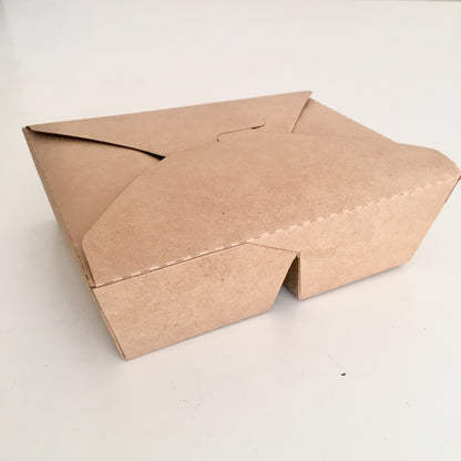 Caja Kraft con división 1000gr - Desechables Chiguayante