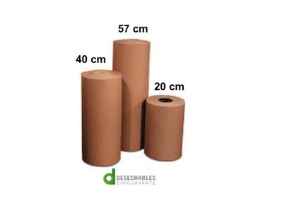 Rollo Papel de Envolver 40 cm ancho